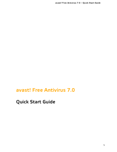 Manual Avast Free Antivirus 7.0