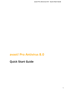 Handleiding Avast Pro Antivirus 8.0