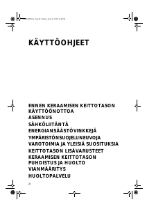 Käyttöohje Whirlpool AKT 155/IX Keittotaso
