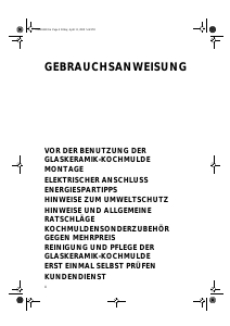 Bedienungsanleitung Whirlpool AKT 802/NE Kochfeld