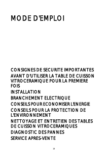 Mode d’emploi Whirlpool AKT 807/BF Table de cuisson