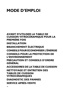 Mode d’emploi Whirlpool AKT 808/NE Table de cuisson