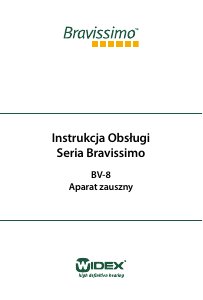 Instrukcja Widex Bravissimo BV-8 Aparat słuchowy