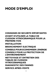 Mode d’emploi Whirlpool AKT 8090/NE Table de cuisson