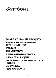 Käyttöohje Whirlpool AKT 809/LX Keittotaso