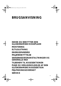 Brugsanvisning Whirlpool AKT 812/NE Kogesektion
