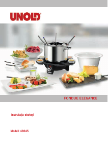 Instrukcja Unold 48645 Fondue