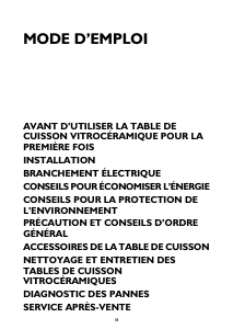 Mode d’emploi Whirlpool AKT 820/IX Table de cuisson