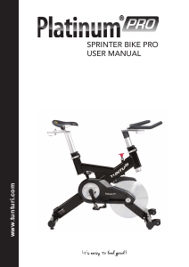 Manual Tunturi Platinum Pro Sprinter Exercise Bike