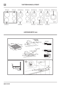 Käyttöohje Whirlpool AKT 8210/NE Keittotaso