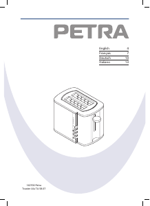 Bedienungsanleitung Petra Alu TA 58.07 Toaster