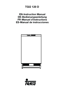 Manual de uso Teka TGI2 120 D Congelador