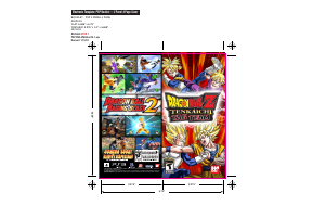 Manual Sony PSP Dragonball Z - Tenkaichi Tag Team