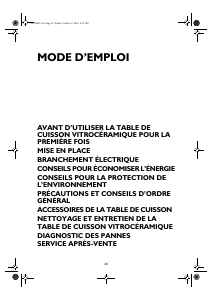 Mode d’emploi Whirlpool AKT 860/NB Table de cuisson