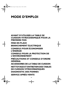 Mode d’emploi Whirlpool AKT 970/IX Table de cuisson