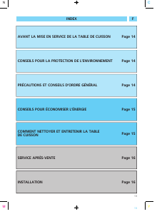 Mode d’emploi Whirlpool G2P HE61/BR Table de cuisson