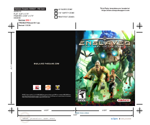 Mode d’emploi Sony PlayStation 3 Enslaved