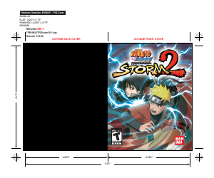 Handleiding Sony PlayStation 3 Naruto - Ultimate Ninja Storm 2