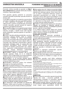 Priročnik Whirlpool GOFL 629/NB Grelna plošča