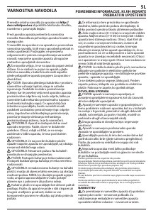 Priročnik Whirlpool GOWL 628/NB EE Grelna plošča