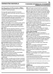 Priročnik Whirlpool GOWL 728/NB Grelna plošča