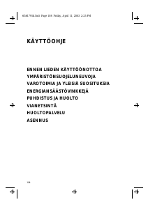Käyttöohje Whirlpool HOB 452/S Keittotaso