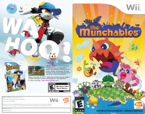 Manual Nintendo Wii The Munchables