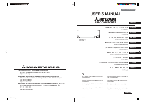 Manual de uso Mitsubishi DXK12Z5-S Aire acondicionado