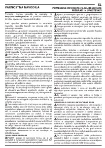 Priročnik Whirlpool WL B5860 AL Grelna plošča