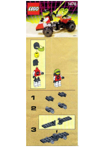 Manuale Lego set 1478 M-Tron Mobile satellite uplink