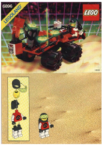 Handleiding Lego set 6896 M-Tron Sterrenoogster