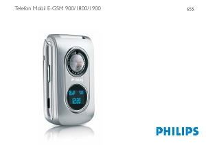 Manual Philips CT6558 Telefon mobil