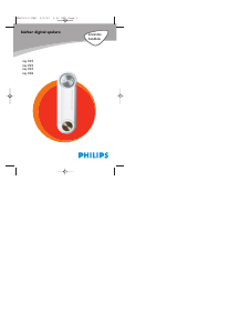 Bruksanvisning Philips KEY006 Mp3 spelare