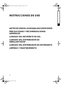 Manual de uso Whirlpool ADP 6839 WH Lavavajillas