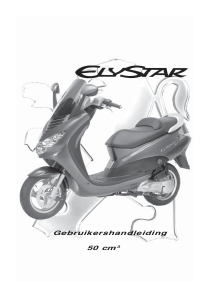 Bedienungsanleitung Peugeot Elystar 50cc Roller