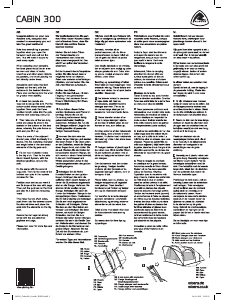 Mode d’emploi Robens Cabin 300 Tente