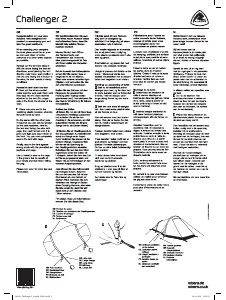 Handleiding Robens Challenger 2 Tent