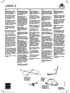 Bedienungsanleitung Robens Lodge 2 Zelt