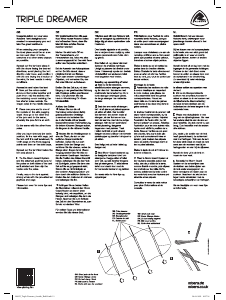 Bedienungsanleitung Robens Triple Dreamer Zelt
