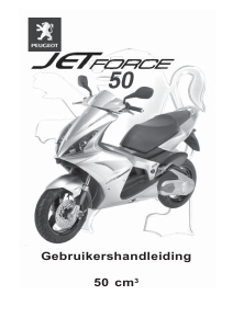 Bedienungsanleitung Peugeot JetForce 50cc Roller