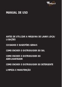 Manual Whirlpool ADP 9697/3 NBM Máquina de lavar louça