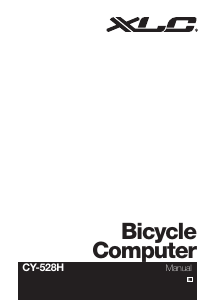 Manual XLC CY-528H Cycling Computer