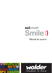 Manual Wolder mismart Smile Telefone celular