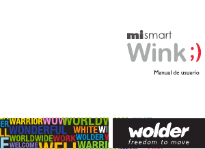 Manual de uso Wolder mismart Wink Teléfono móvil