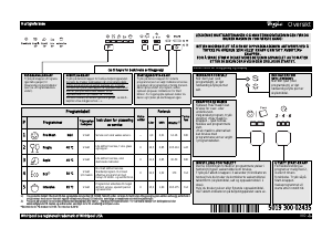 Bruksanvisning Whirlpool ADPU 100 WH Oppvaskmaskin