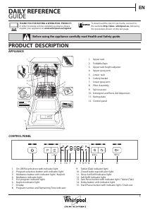 Manual Whirlpool ADPU 402 WH Dishwasher