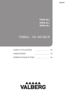 Bedienungsanleitung Valberg VG-MF48CR Backofen