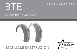 Manuale Starkey Aries Pro Apparecchio acustico