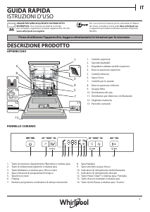 Manuale Whirlpool WB 6020 P X Lavastoviglie