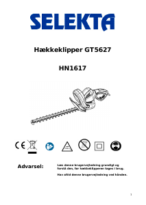 Brugsanvisning Selekta GT5627 (HN1617) Hækkeklipper